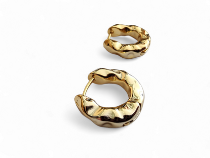 Apollo Gold Hoops